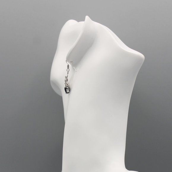 Jewelry Claddagh earrings Irish symbol of love loyalty friendship silver new - Picture 9 of 9